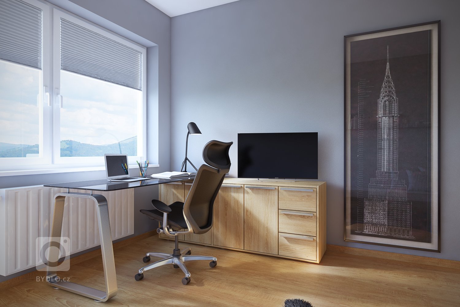 Projekt hosťovského bytu v Banskej Bystrici, kde som vypracoval vizualizácie pre štúdio ZUWE s.r.o., ktoré riešilo návrh bytu. Projekt sme začali riešiť…