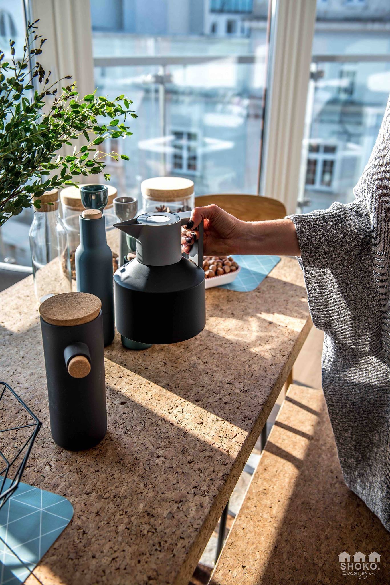 Byt ve skandinávském stylu  s panoramatickými okny