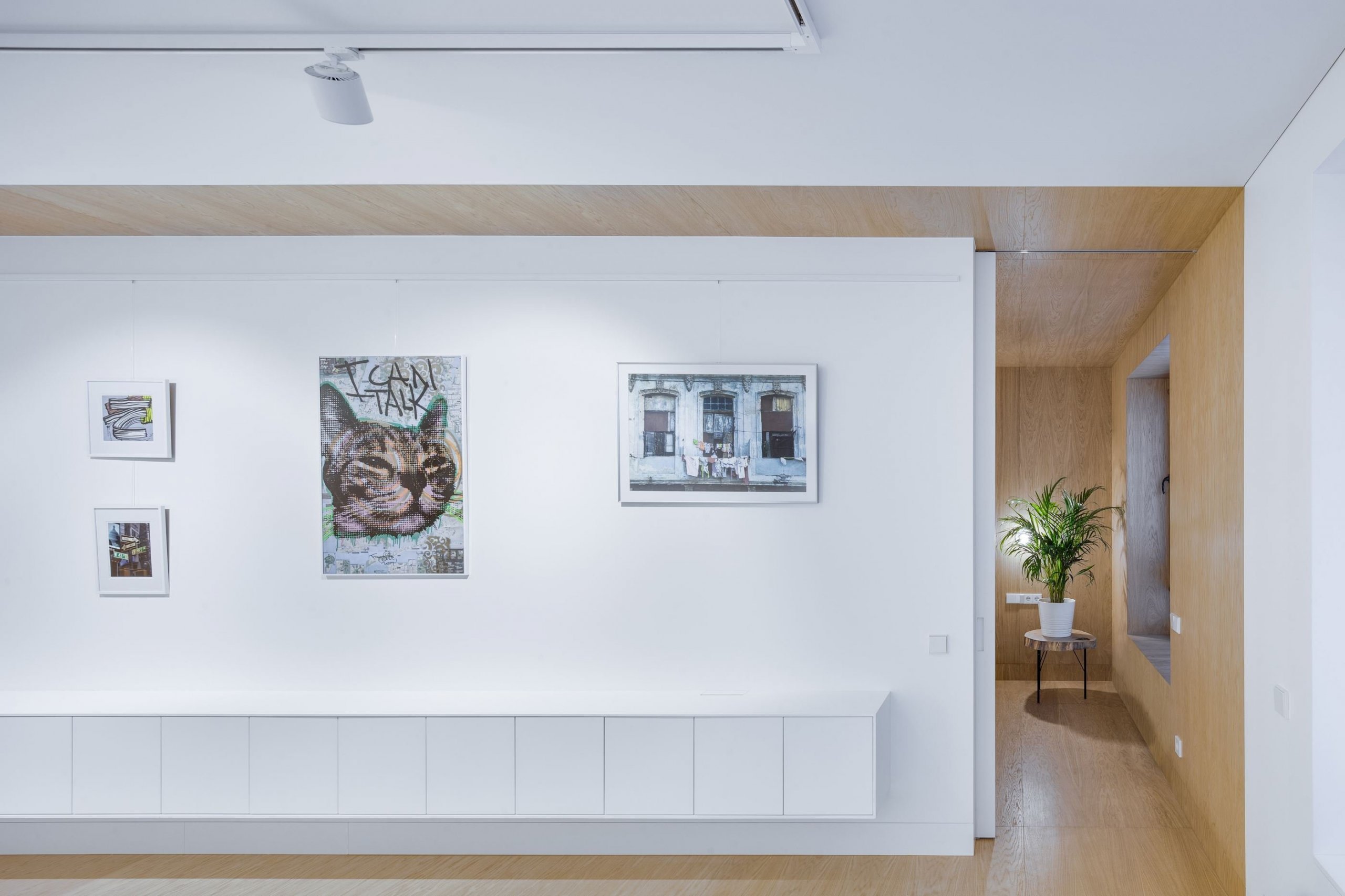Malý byt jako galerie výtvarného umění