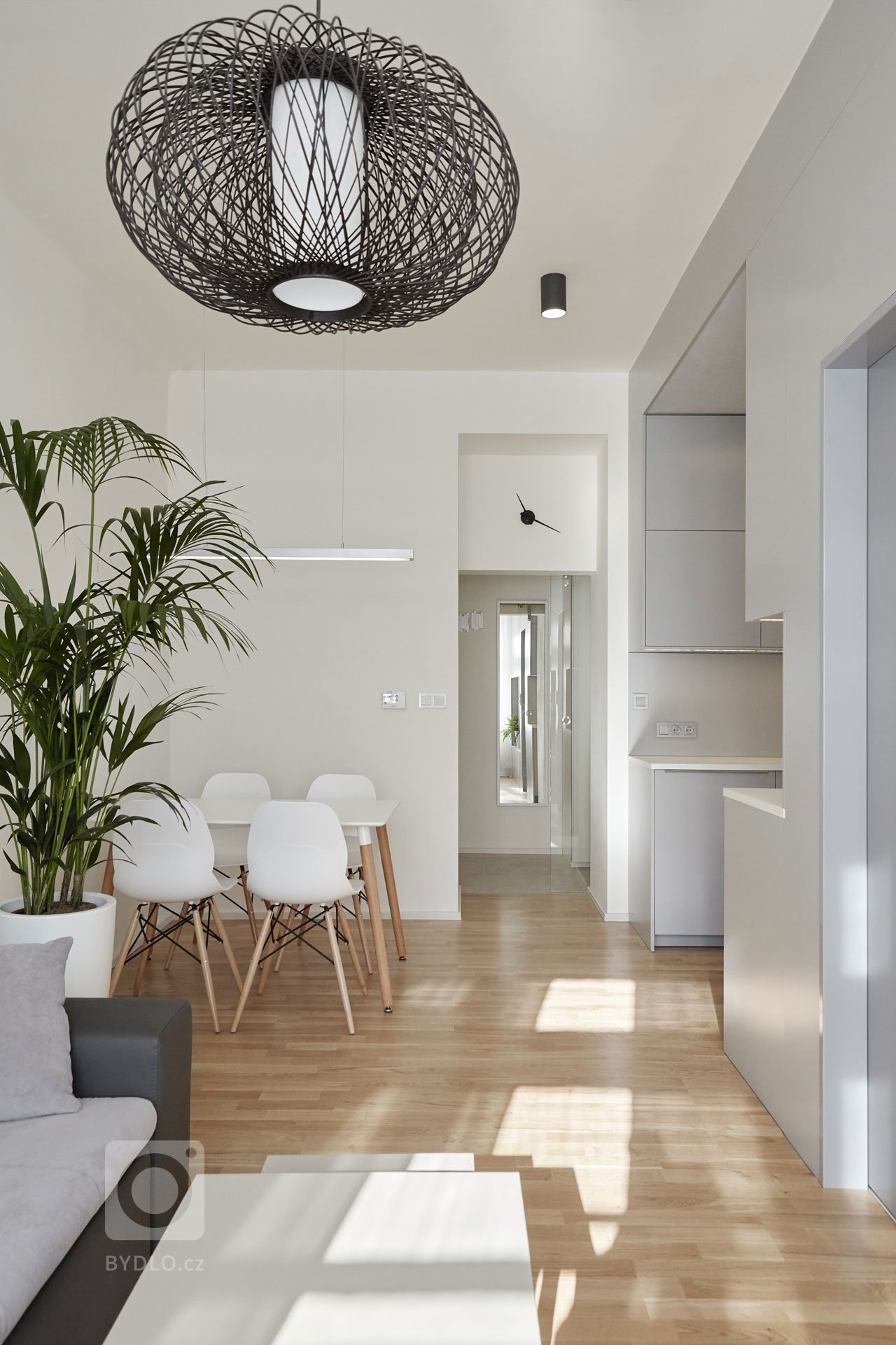 Interiér Vršovická - jídelní kout