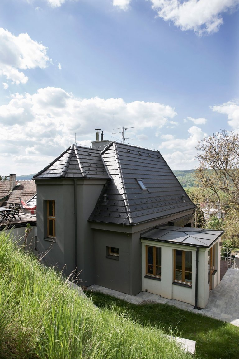 Rodinný dům Všenory - exteriér