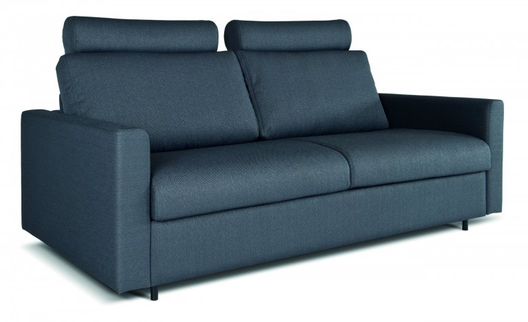 Sedací souprava s rozkladem pro každodenní přespání. Šířka pěnové matrace 140 nebo 160 cm.&nbsp;
