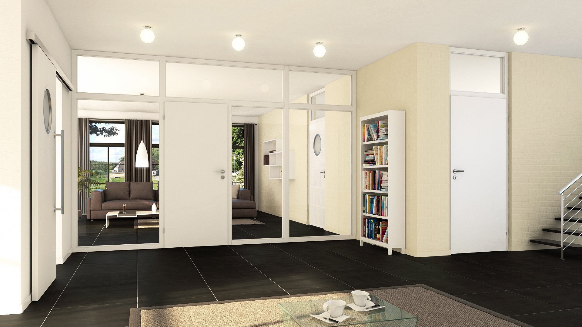 Dveře které "nejsou vidět".