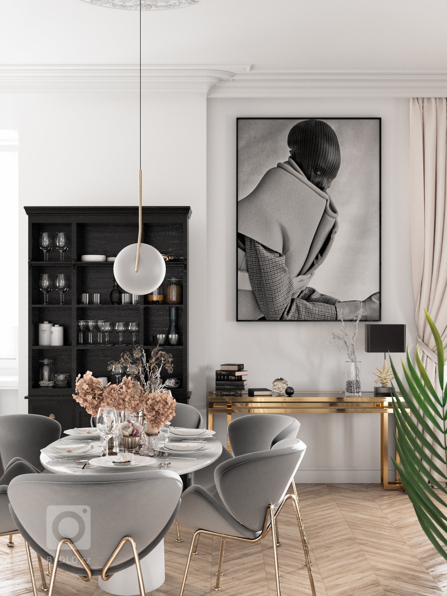 Vizualizace pro klientku, která zakoupila nemovitost jako investici na pronájem.&nbsp;

Záměrem bylo vytvořit lehký, světlý interiér, který bude zároveň…