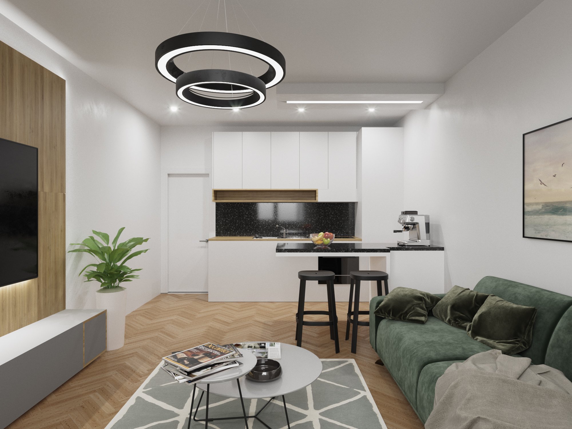 Vizualizace bytu 2kk , Nusle Praha.

Pro investora zpracovaný 3D render pro prodej bytu. Zadáním bylo ukázat budoucím majitelům nemovitosit, jak do malého…