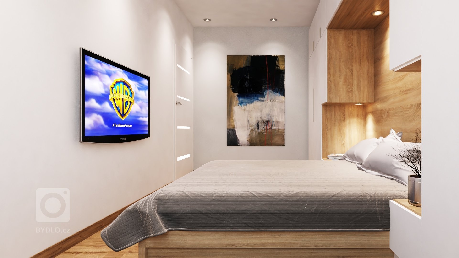 Ložnice s úložnými prostory&nbsp;
