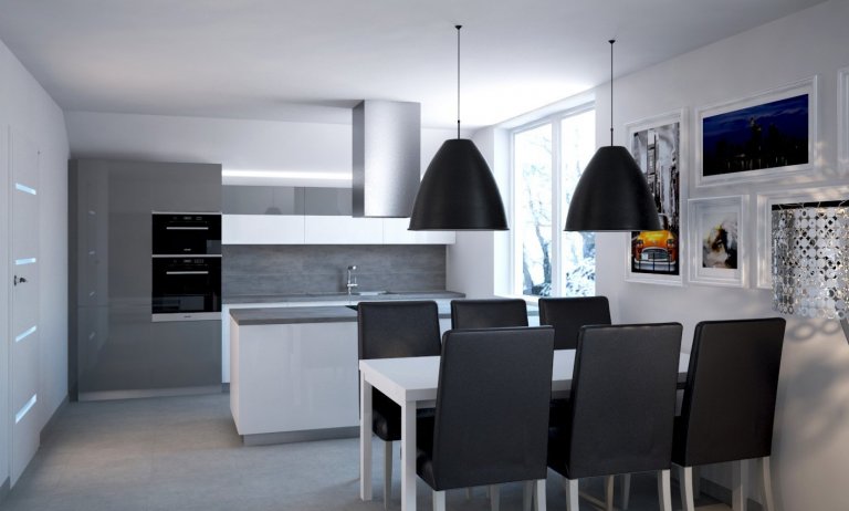 Moderní apartmán mladého muže