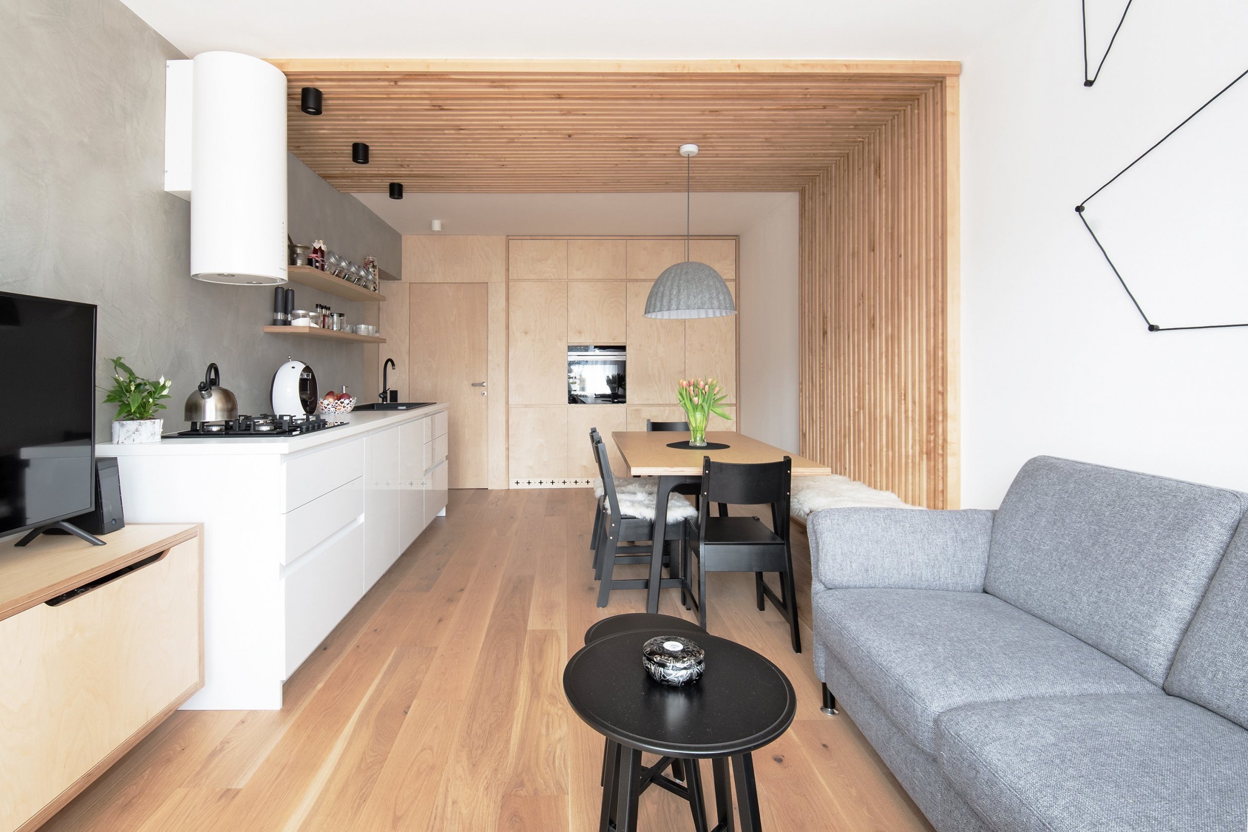Rekonstrukce horského apartmánu. U Apartmánu ve Špindlerově Mlýně, s krásným výhledem přímo na sjezdovky, byla navržena kompletní rekonstrukce jak…