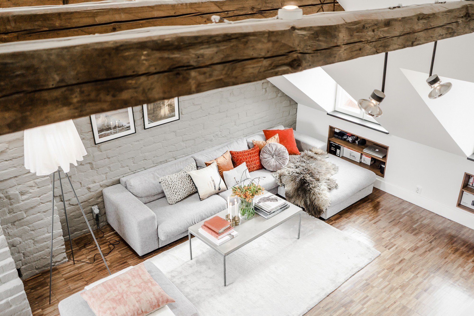 Skandinávská jednoduchost, kde šedá hraje prim