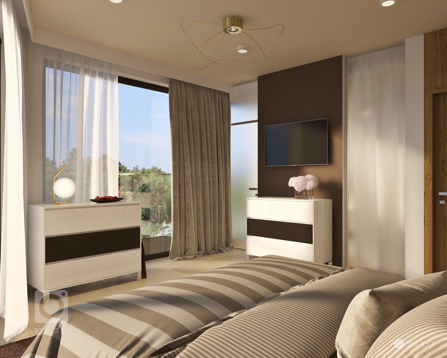 Cieľom návrhu rodinnej rezidencie bolo dosiahnuť nestarnúci, luxusný a umelecky smerovaný dizajn interiéru. Klientove nadšenie pre umenie sme podporili…