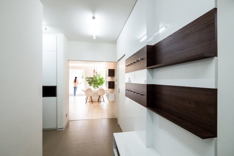 Interier bytu Brno Komín